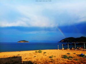 Griechenland ist das Regenbogen-Land - hier Néa Iraklítsa - Greece