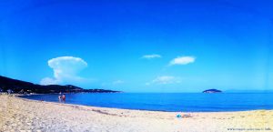 Meine Aussicht von meinem Strandplatz - Néa Iraklítsa – Greece