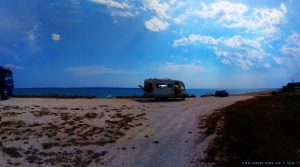 Parking at Krioneri Beach - Greece