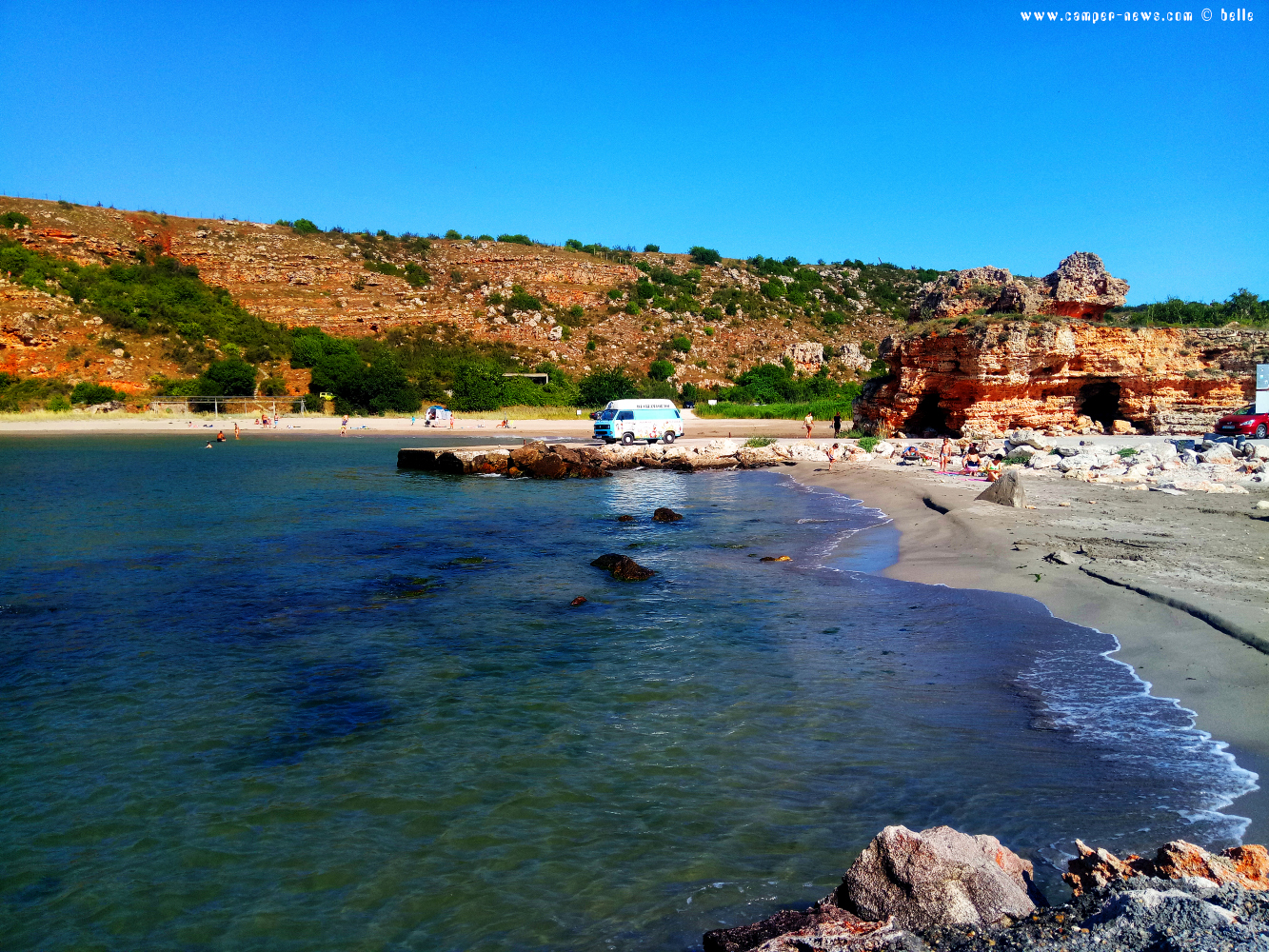 Kleiner Eis-Wagen am Bolata Beach – Bulgaria