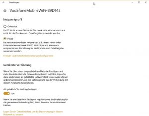 Getaktete Verbindung - VodafoneMobileWiFi-89D143