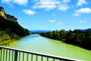 River Drau - on the Road in Austria