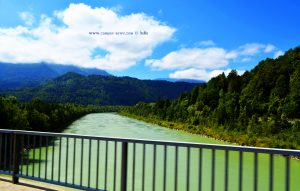 River Drau - on the Road in Austria