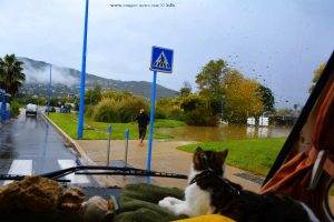 Überflutete Strassen - on the Road – France