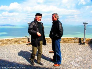 Ostern 2008 - Peter und sein Freund am Balaton Lake – Hungary