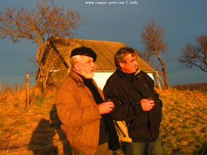 Ostern 2008 - Peter und sein Freund in Hungary