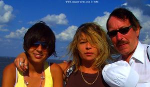 Pierre, Julia und ich in Cuxhaven