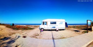 Parking at Platja L'Almadrava – Spain