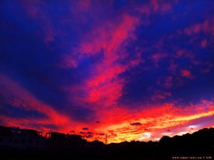 Sunset in Jesús Pobre – Spain