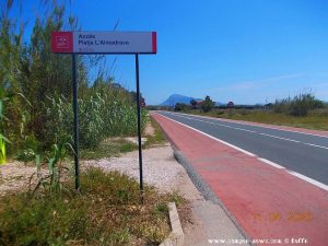 Geisterhaft leere Strassen - Platja L'Almadrava – Spain