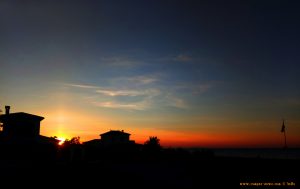 Sunset at Platja L'Almadrava – Spain