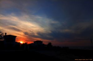 Sunset at Platja L'Almadrava – Spain