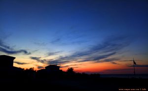 Last Sunred at Platja L'Almadrava - Spain