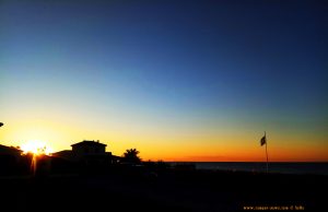 Sunset at Platja L'Almadrava – Spain