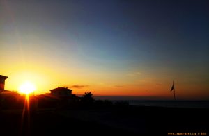 Sunset at Platja L'Almadrava – Spain