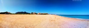 Meine Aussicht von meinem Strandplatz - Platja L'Almadrava – Spain