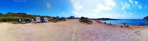 Parking at Cala Reona - Spain - July 2020Parking at Cala Reona - Spain - July 2020