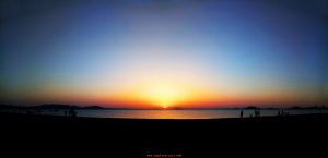 Sunset am Playa del Vivero - Playa Honda – Spain
