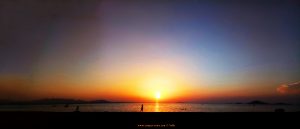 Sunset am Playa del Vivero - Playa Honda - Spain
