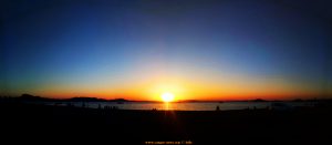 Sunset am Playa del Vivero - Playa Honda - Spain