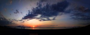 Sunset at Playa del Vivero - Playa Honda - Spain