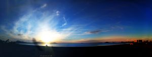 Sunset at Playa del Vivero - Playa Honda – SpainSunset at Playa del Vivero - Playa Honda – Spain