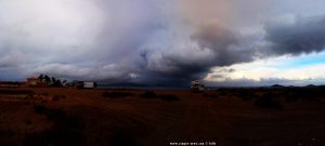 GEWITTER am Playa del Vivero - Playa Honda – Spain