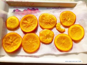 Kandierte Orangen selfmade by Baffo - Playa del Vivero - Playa Honda – Spain