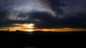 Sunset at Playa del Vivero - Playa Honda - Spain