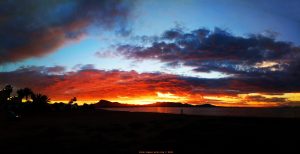 Sunset at Playa del Vivero - Playa Honda – Spain