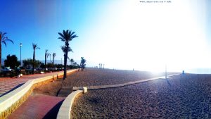 My View today - Playa las Salinas - Roquetas del Mar – Spain