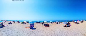Ganz schön busy am Playa Cruce de la Redondela - Isla Cristina – Spain