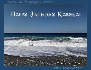 Happy Birthday Karola! 🎀🎁🥂🍾🎂🎊🎉✨🎇🎈