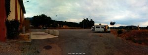 Parking in Aire Camping Car - Bléone - Halle des sports Alice Milliat - Promenade du Tibet - 04000 Digne-les-Bains - France - September 2021