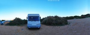 Parking at Platja del Carabassí - Camino del Carabasí - Santa Pola - Alicante – Spain