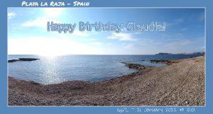 Happy Birthday Claudia! 🎀🎁🥂🍾🎂🎊🎉✨🎇🎈