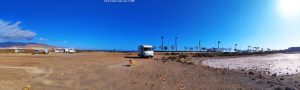 Parking at Playa las Salinas - 04740 Roquetas de Mar – Almería - Spain - February 2022