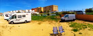 My View today - Área de Autocaravanas de Tarifa – Spain