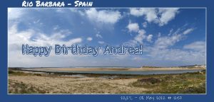 Happy Birthday Andrea! 🎀🎁🥂🍾🎂🎊🎉✨🎇🎈
