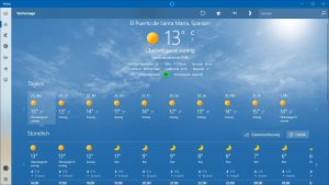 Wetter in Valdelagrana in den nächsten Tagen