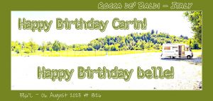 Happy Birthday belle! 🎀🎁🥂🍾🎂🎊🎉✨🎇🎈 Happy Birthday Carin! 🎀🎁🥂🍾🎂🎊🎉✨🎇🎈