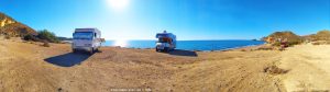 My View today - Playa de las Palmeras - Pulpí – Spain