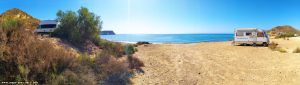 My View today - Playa de las Palmeras - Pulpí – Spain