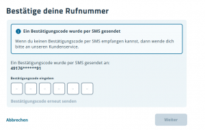 Ich kann keine SMS empfangen
